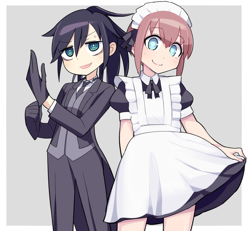 kuroki tomoko and wada (watashi ga motenai no wa dou kangaetemo omaera ga warui!) drawn by hospital_king