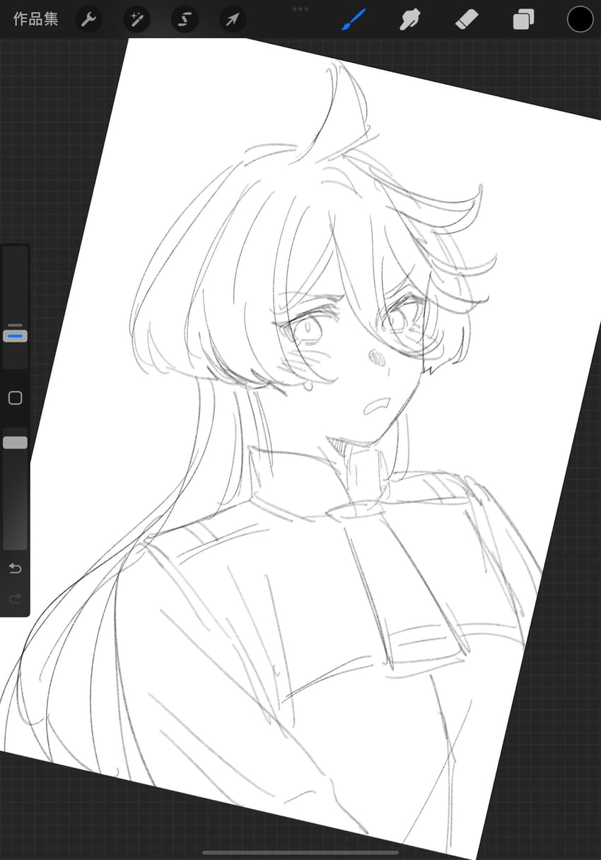 miorine rembran (gundam and 1 more) drawn by elan_ouo