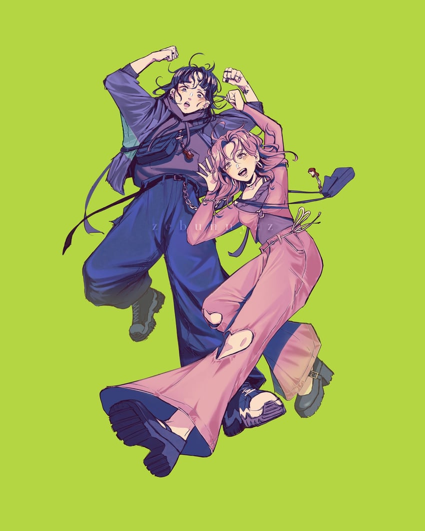 koga mitsuki and oosawa aya (kininatteru hito ga otoko ja nakatta) drawn by zebunnyzz