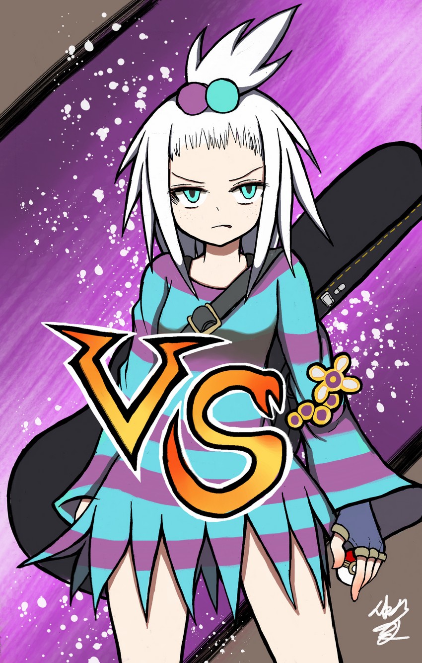 roxie (pokemon and 1 more) drawn by plusion_d