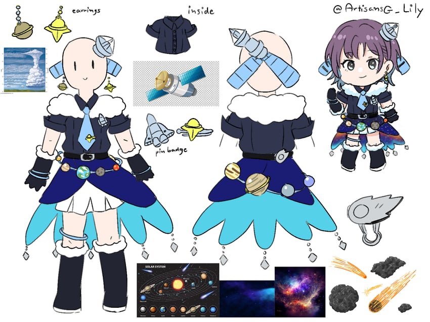 asakura toru (idolmaster and 1 more) drawn by artisansg_lily
