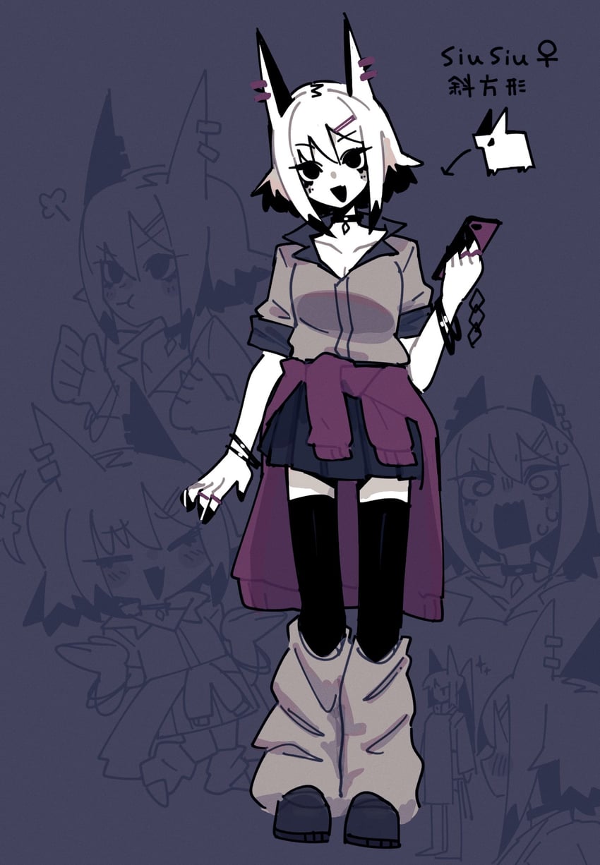heuheu-chan and siusiu-chan (original) drawn by adpx