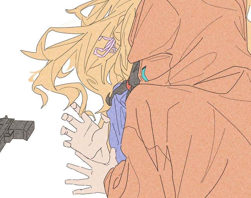 asakura karen and toujou tsukasa (heaven burns red) drawn by chone