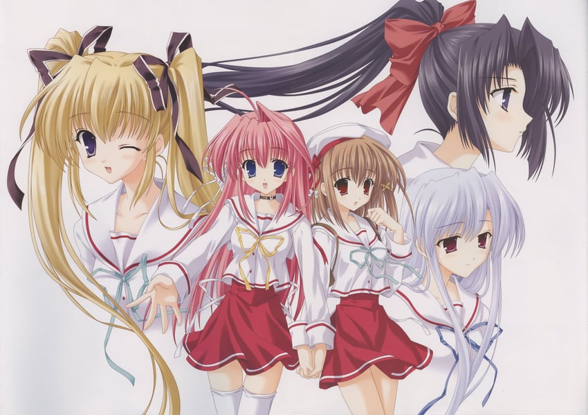 fukamine riko, konosaka kirino, fujimiya chisa, kamishiro yukari, and hokazono rinka (gift and 1 more)
