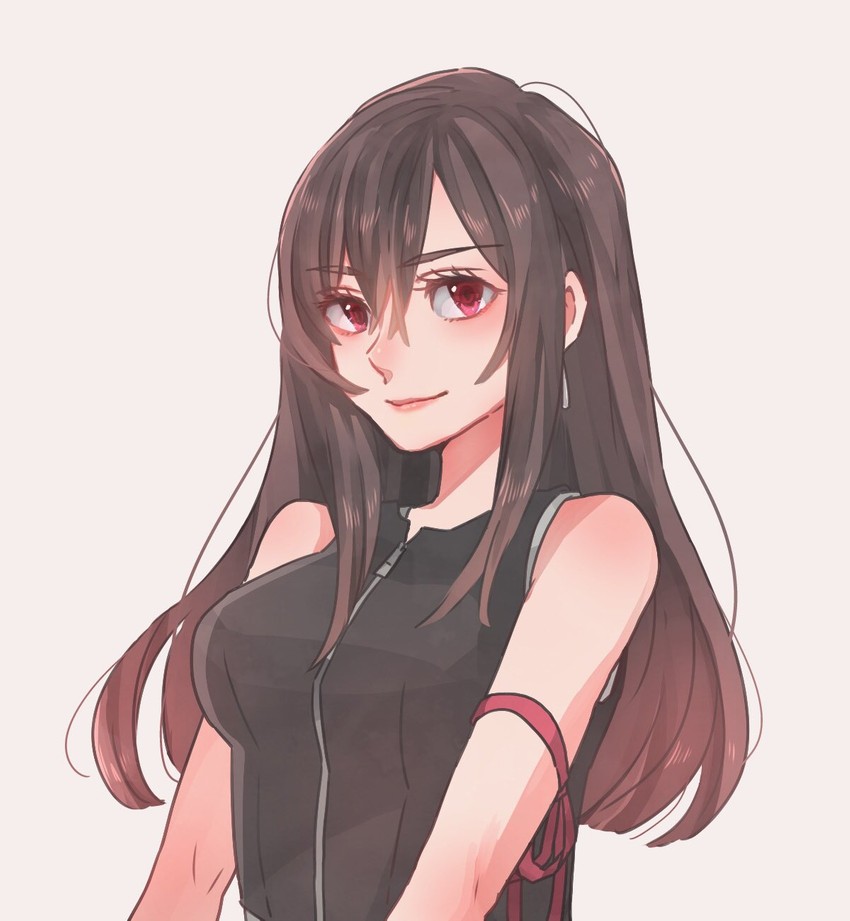 tifa lockhart (final fantasy and 2 more) drawn by toufu_(toufu_53)