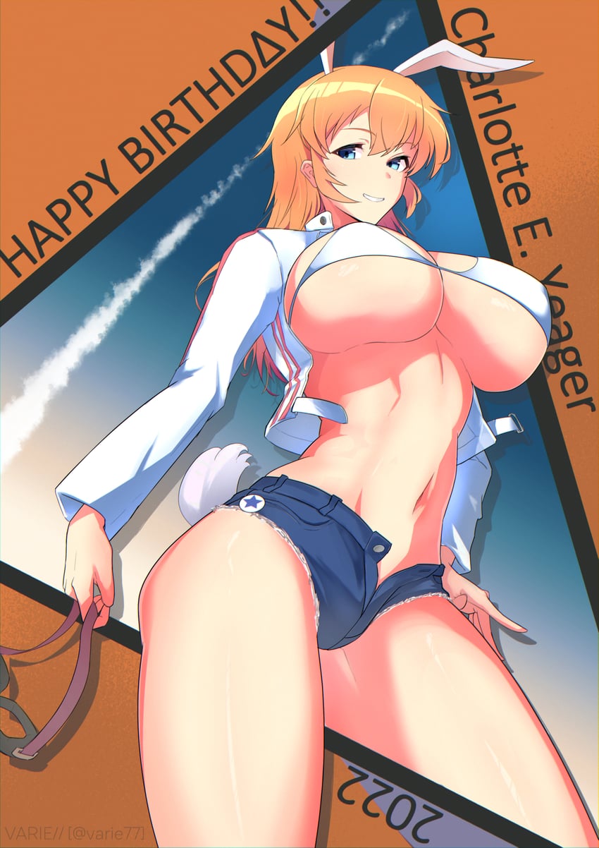 charlotte e. yeager (world witches series and 1 more) drawn by varie7k