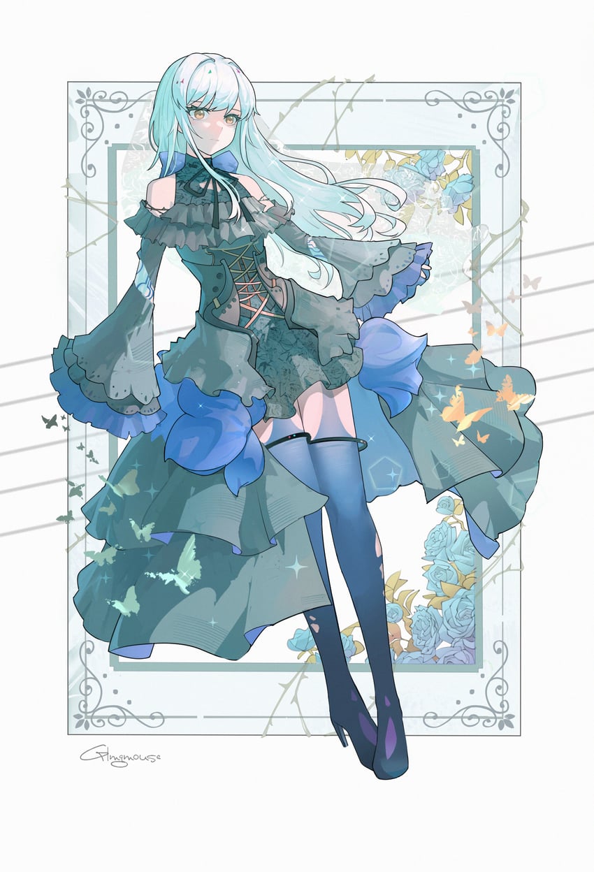 minato yukina and rose (bang dream! and 3 more) drawn by gblamgo