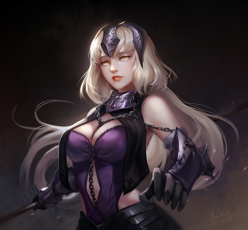 jeanne d'arc alter (fate and 1 more) drawn by lalazyt