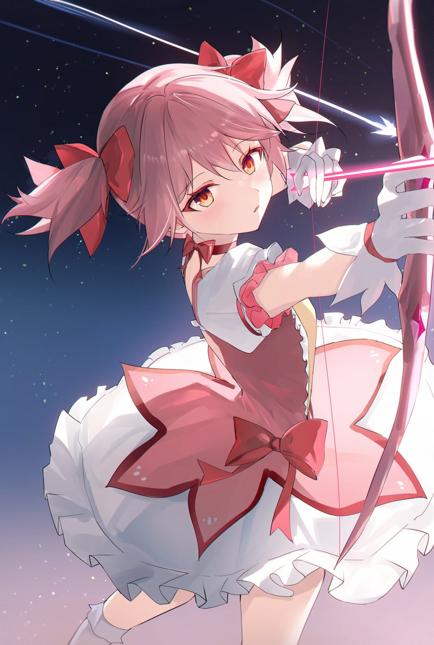 kaname madoka (mahou shoujo madoka magica) drawn by usagi_(786113654)