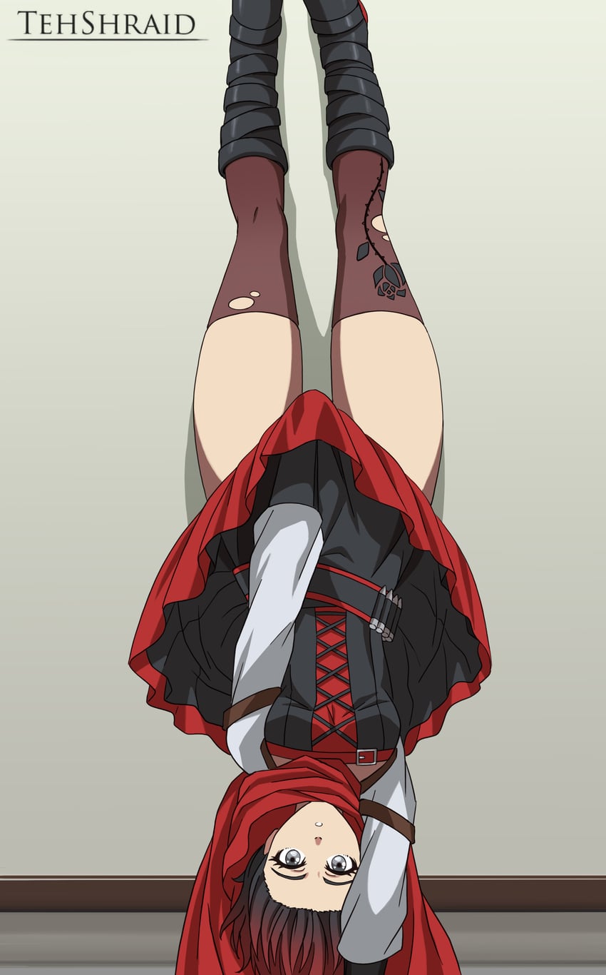 ruby rose (rwby and 1 more) drawn by tehshraid