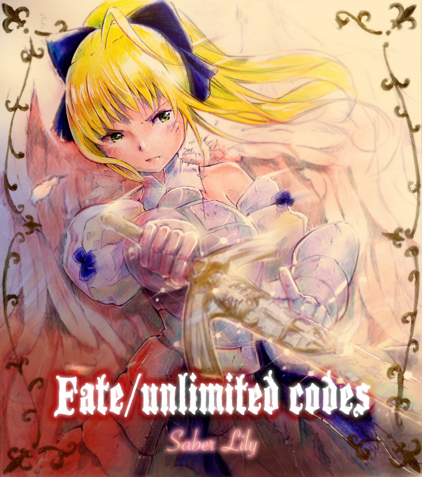 artoria pendragon and saber lily (fate and 1 more) drawn by mayo_riyo