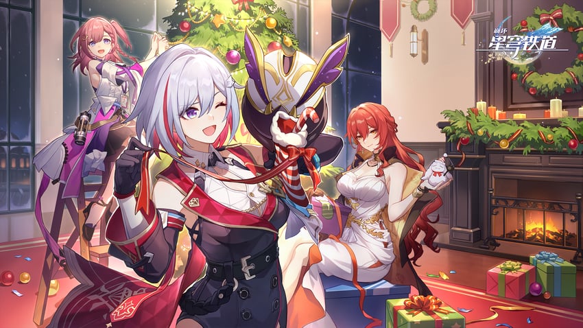 topaz, himeko, trotter, numby, and asta (honkai and 1 more)