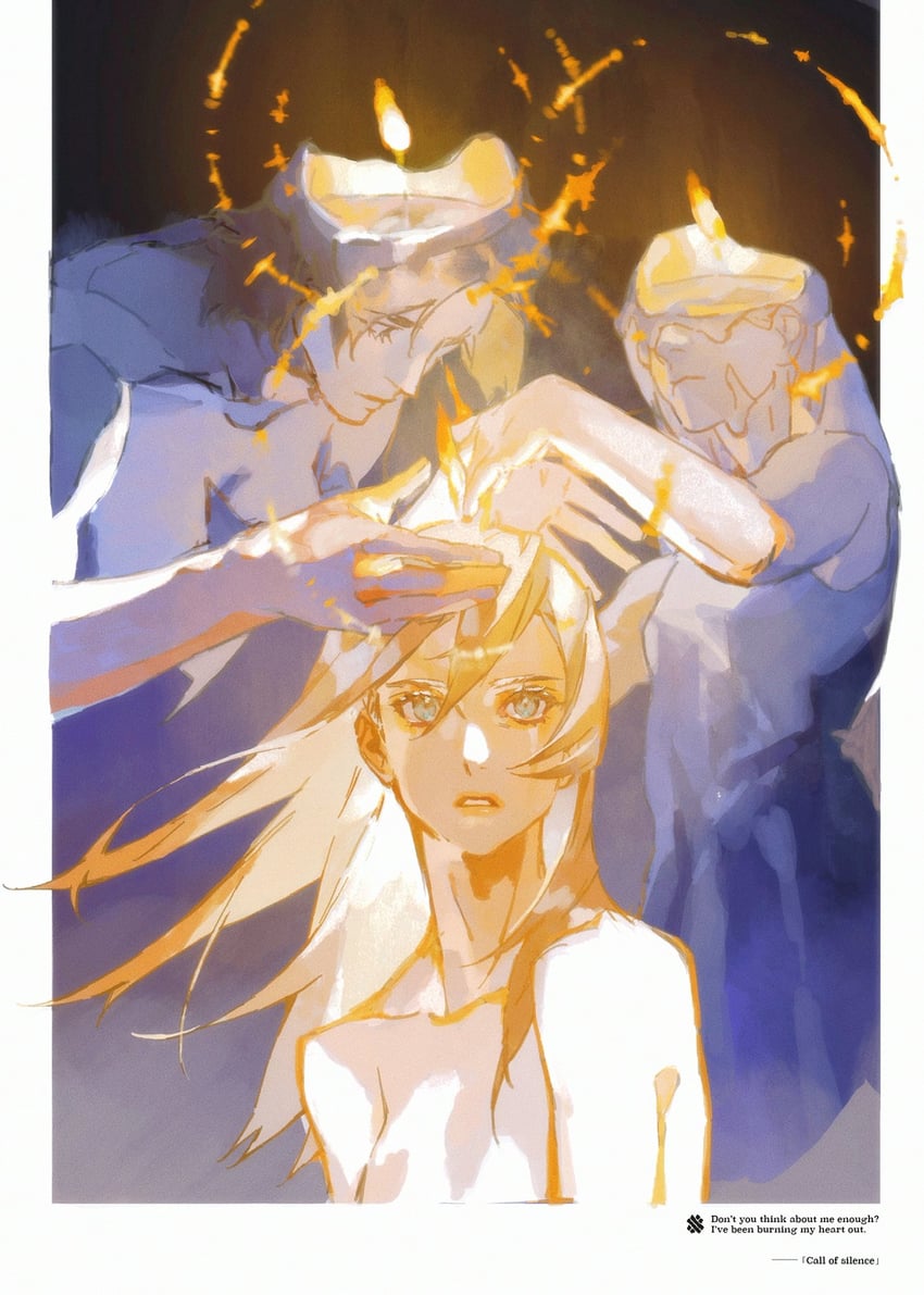 krista lenz, ymir, and alma (shingeki no kyojin) drawn by tixili
