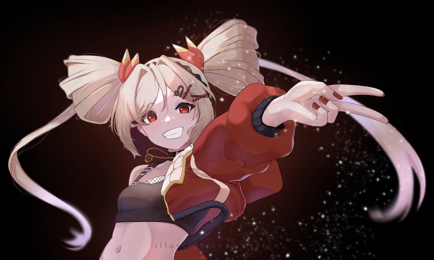 pia meraleo (jkt48 and 1 more) drawn by neru_(vhyrie)