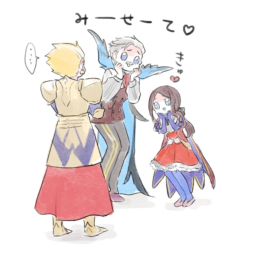 gilgamesh, james moriarty, and leonardo da vinci (fate and 1 more) drawn by himeko_(nico6v6pachi)