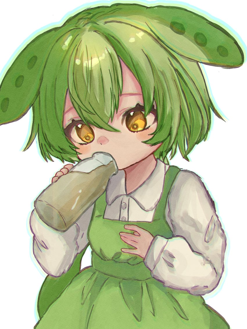 zundamon (voiceroid and 1 more) drawn by haru_maron