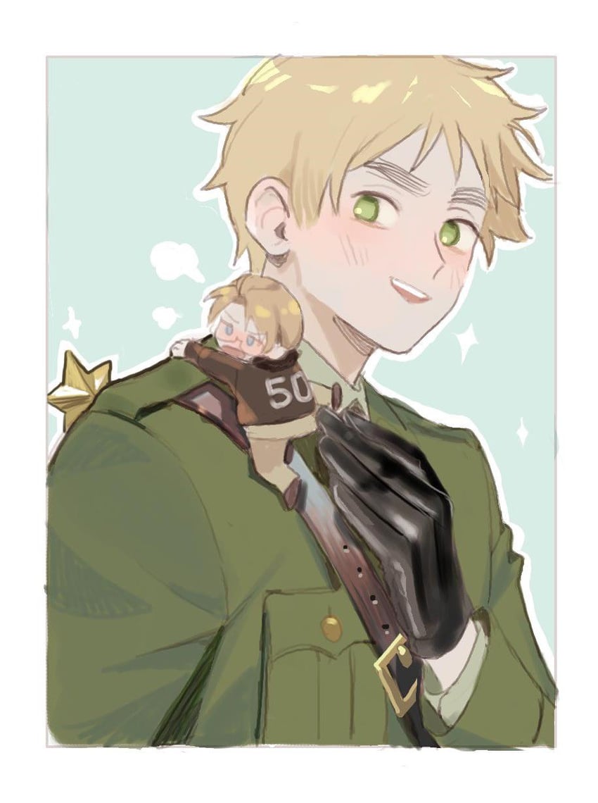 america and united kingdom (axis powers hetalia) drawn by huacai