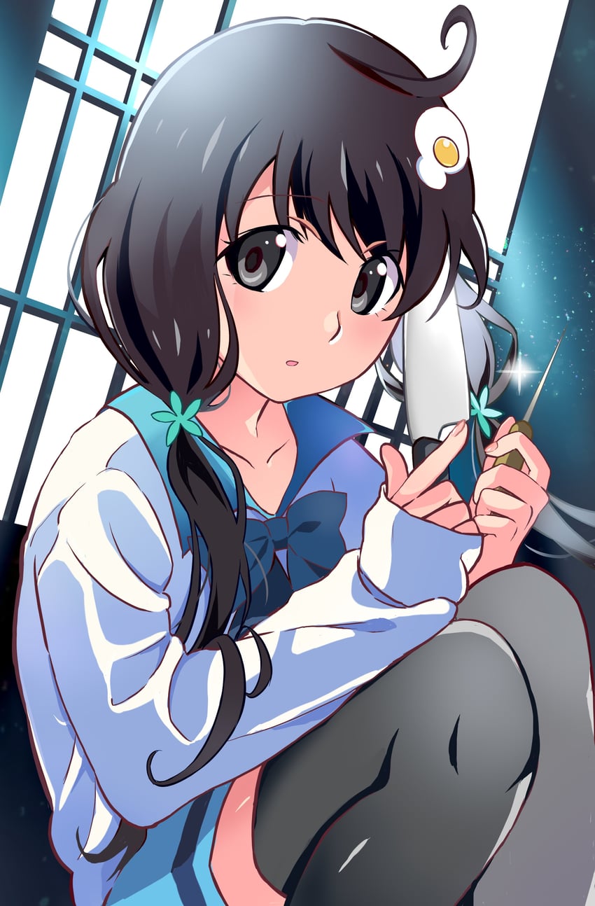 araragi tsukihi (monogatari and 1 more) drawn by mashimaro_tabetai