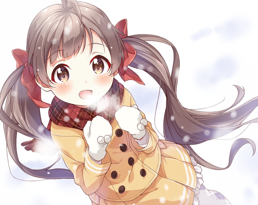 hakozaki serika (idolmaster and 1 more) drawn by toma_(shinozaki)