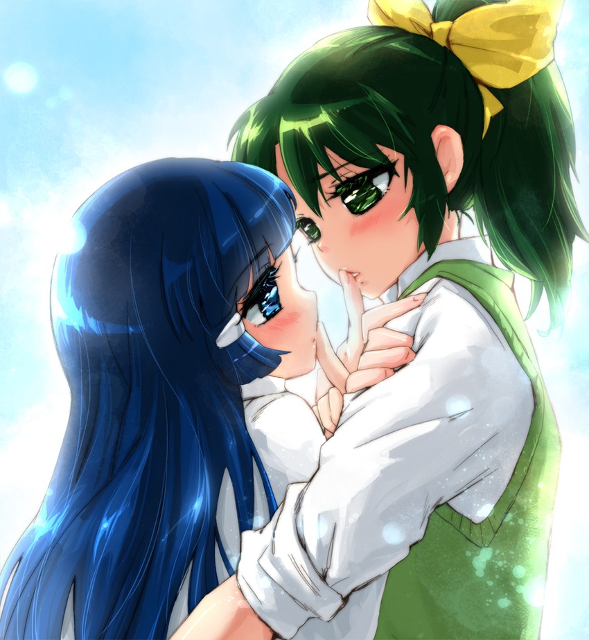 midorikawa nao and aoki reika (precure and 1 more) drawn by mutou_mato