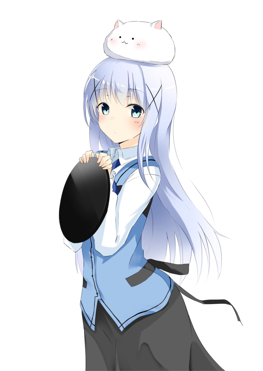 kafuu chino and tippy (gochuumon wa usagi desu ka?) drawn by fuu_(fuore)
