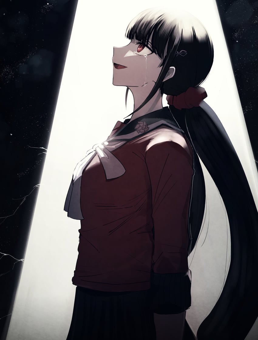 harukawa maki (danganronpa and 1 more) drawn by zhengyi_(yoyo96976212807)