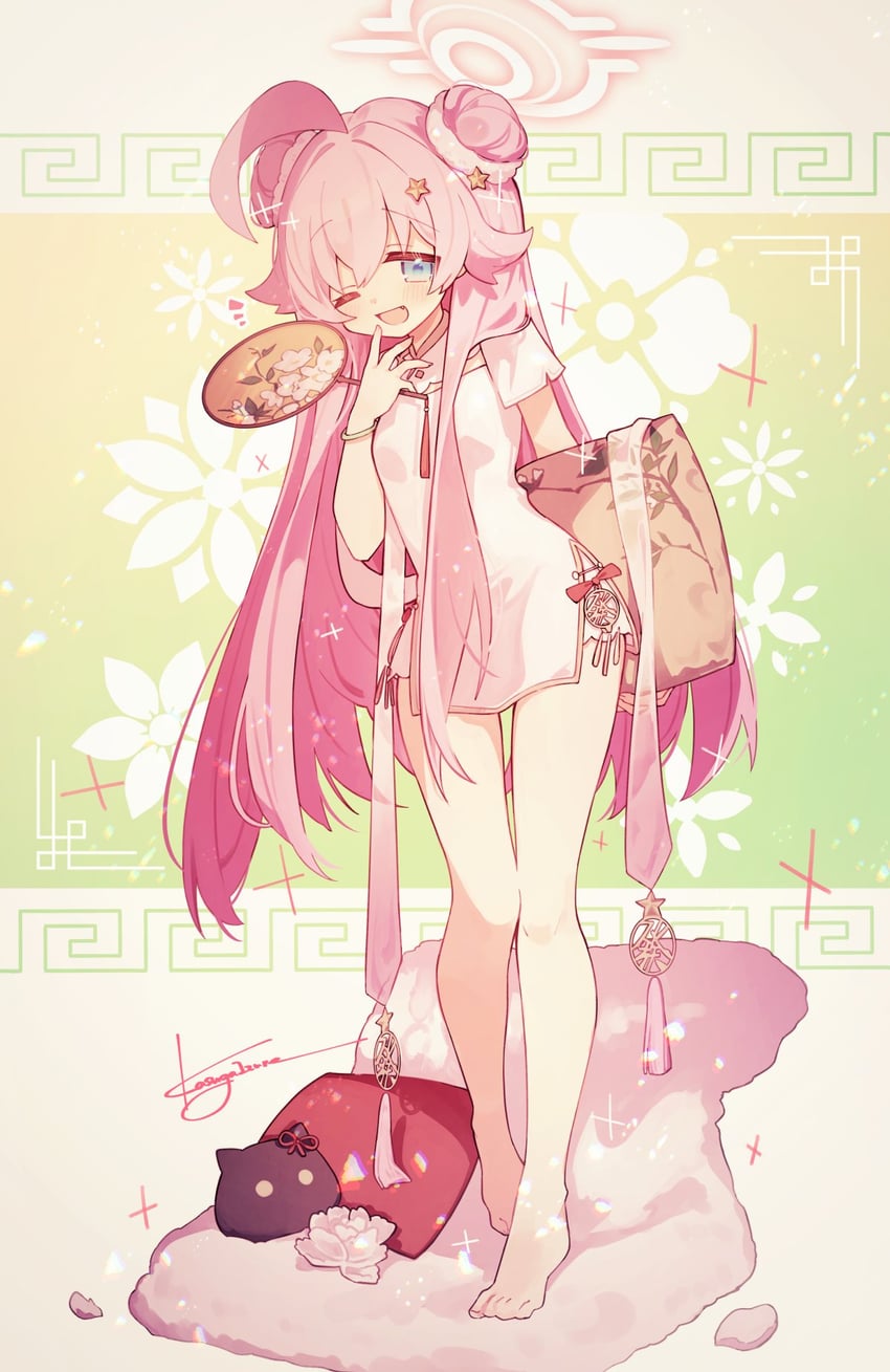 hoshino (blue archive and 1 more) drawn by kasuga_haruhi