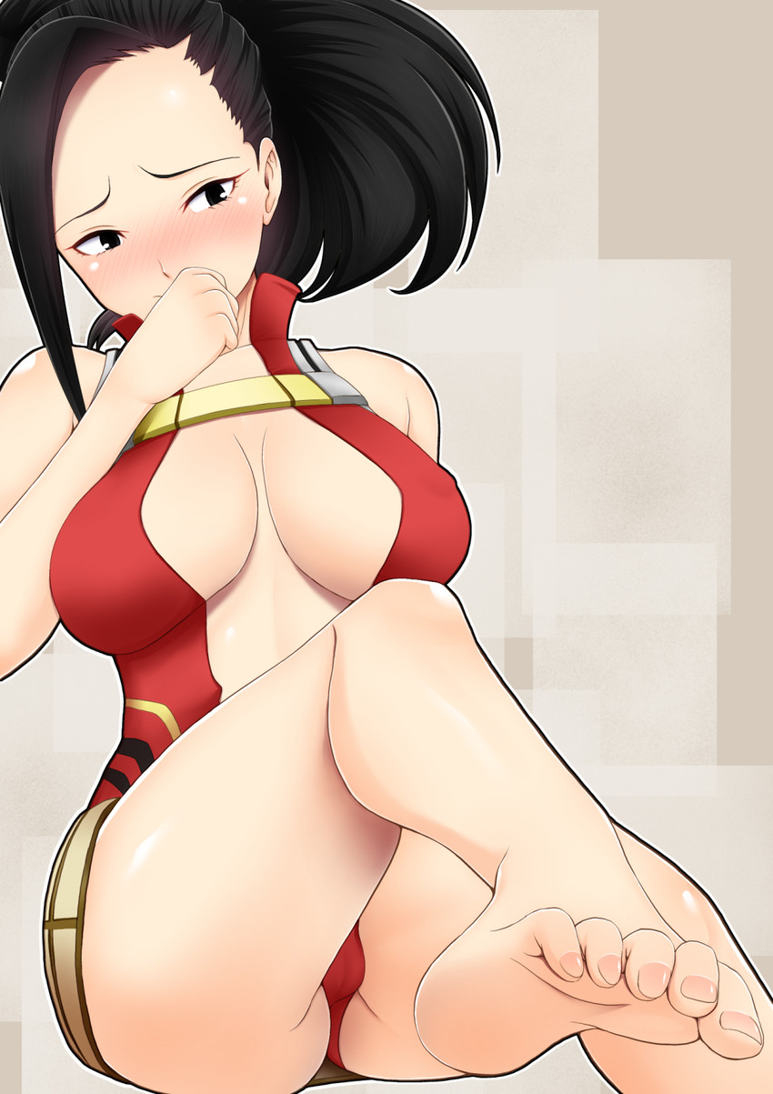 yaoyorozu momo (boku no hero academia) drawn by tomatto_(@ma!)