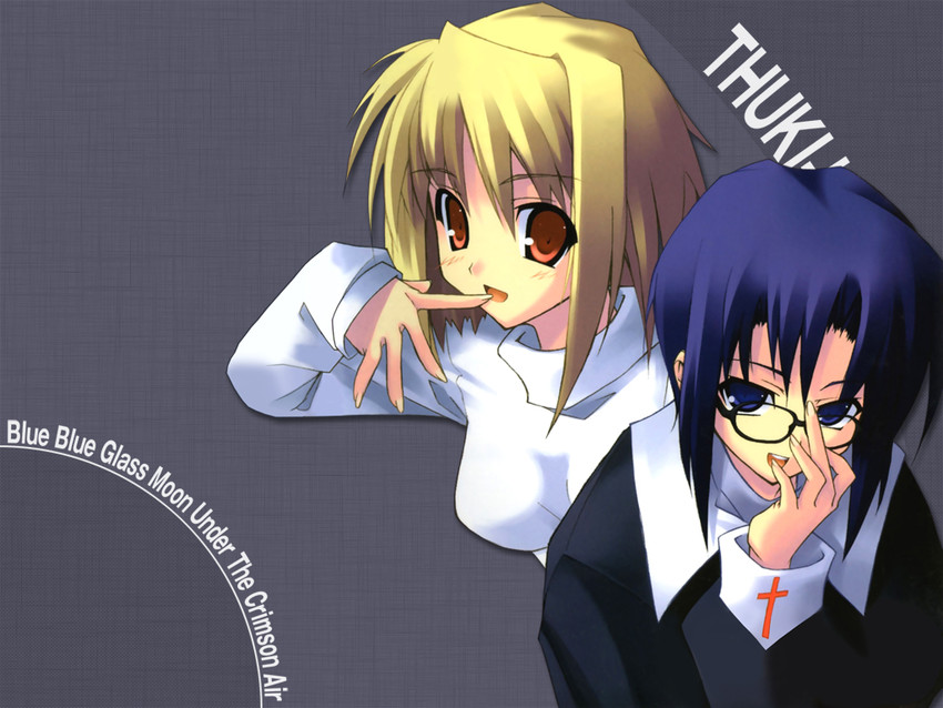 arcueid brunestud and ciel (tsukihime) drawn by shingo_(missing_link)