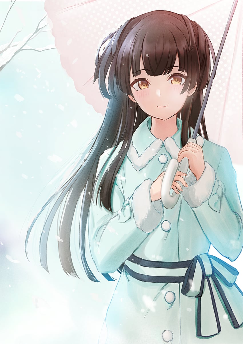 mayuzumi fuyuko (idolmaster and 1 more) drawn by fran_(yuliwei2012)