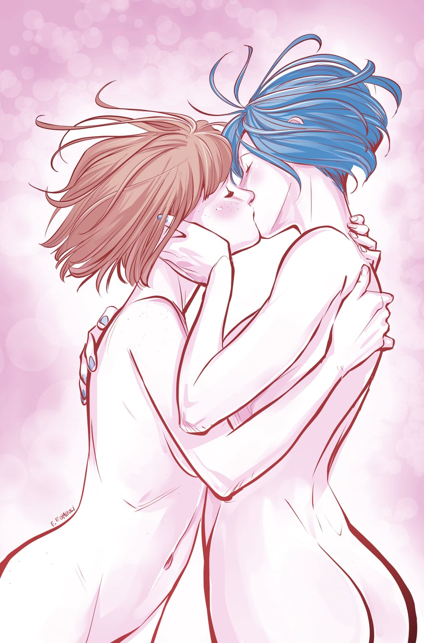 chloe price and max caulfield (life is strange and 1 more) drawn by afterlaughs