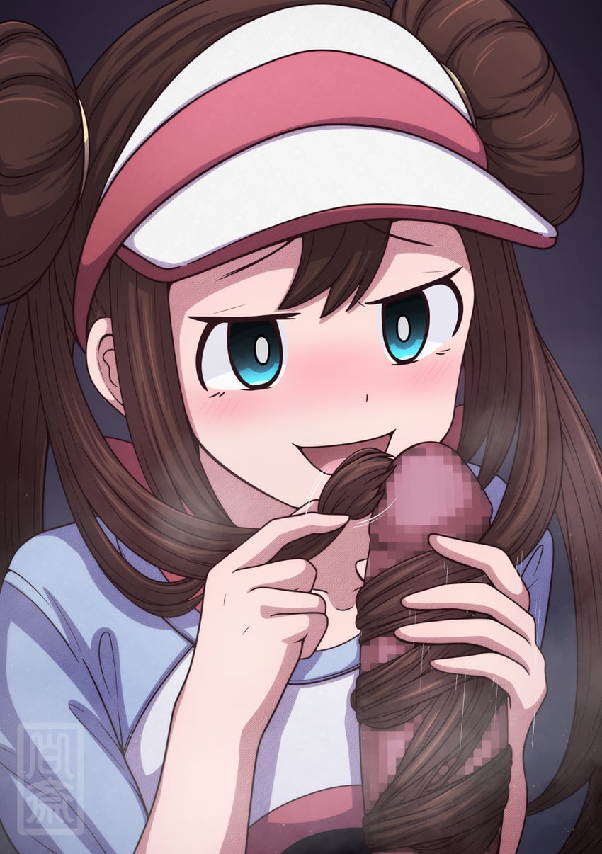 rosa (pokemon and 1 more) drawn by hakusai_(user_nkkd7242)