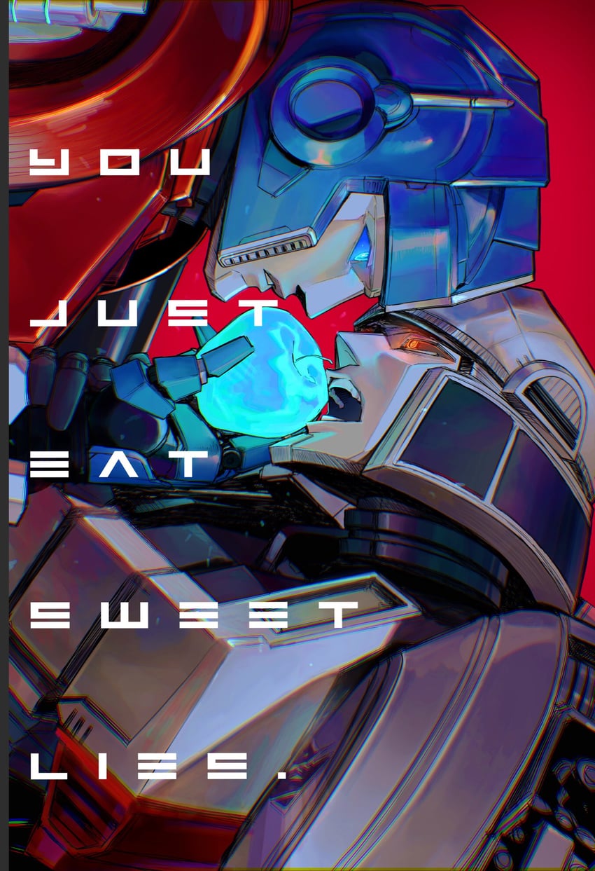 optimus prime, megatron, d-16, and orion pax (transformers and 1 more) drawn by po112_g