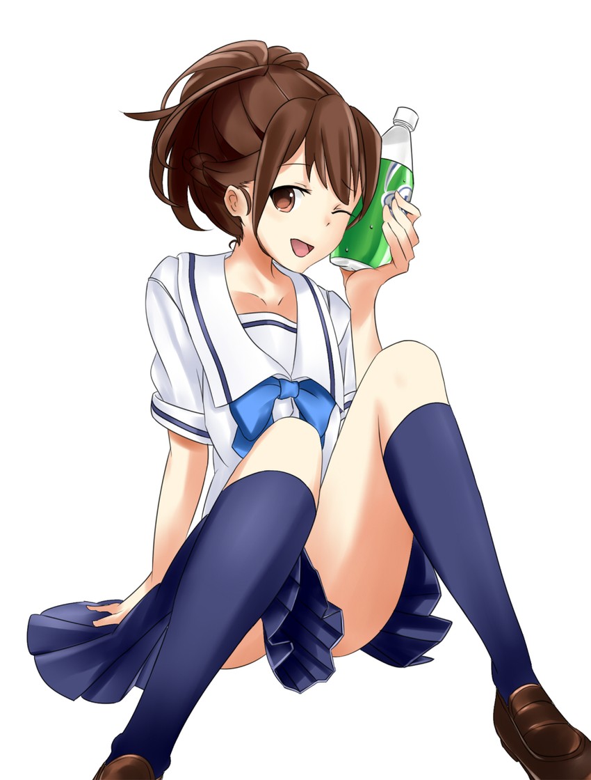 senomiya akiho (robotics;notes and 1 more) drawn by janne_cherry