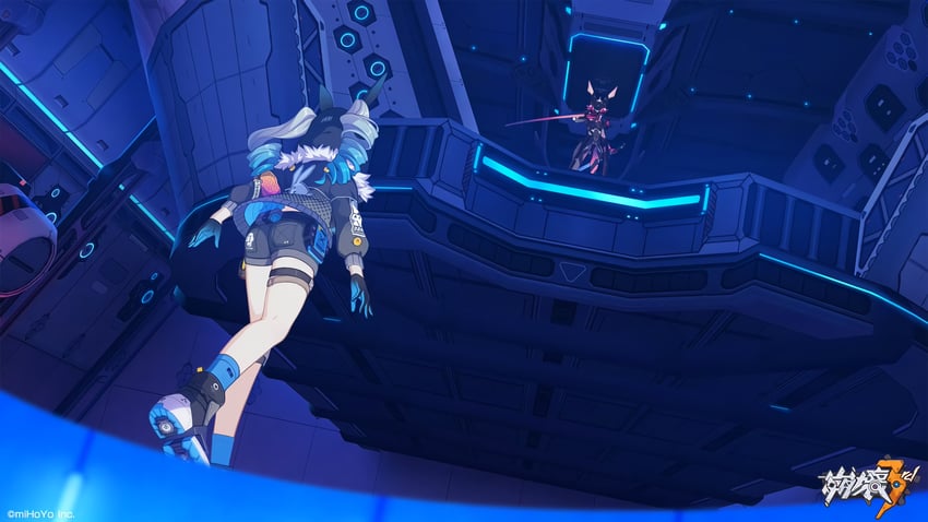 bronya zaychik, yae sakura, and yae kasumi (honkai and 1 more)