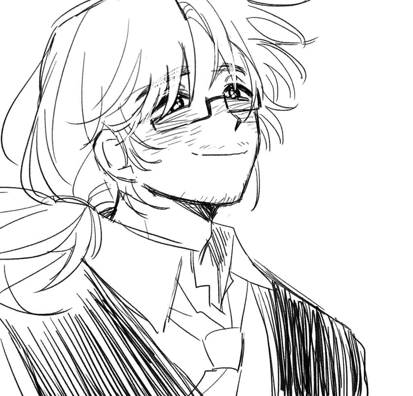gregor (project moon and 1 more) drawn by tk_lc