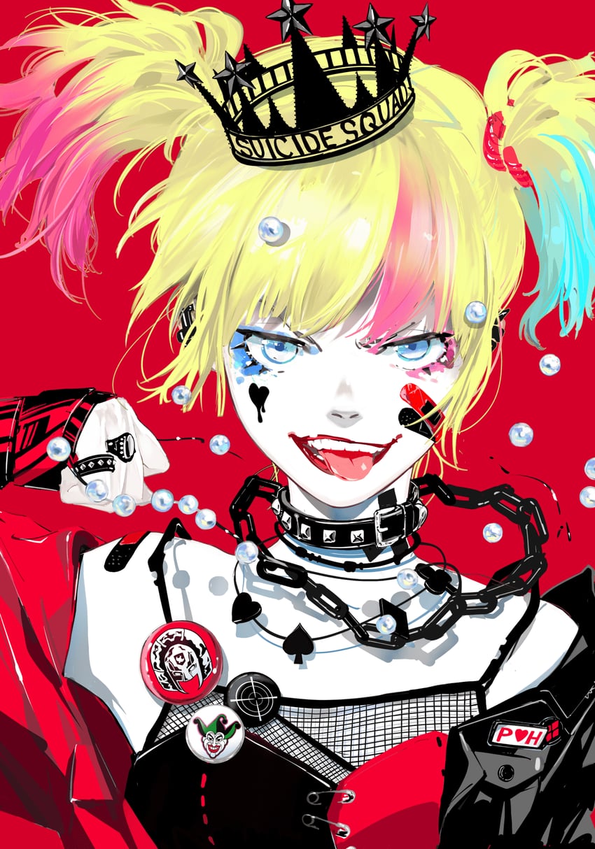 harley quinn (dc comics and 1 more) drawn by amano_akira