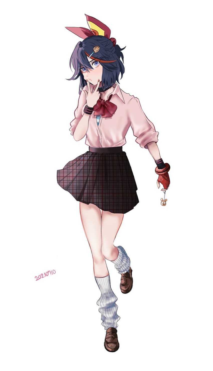 matoi ryuuko and senketsu (kill la kill) drawn by mito_keiji