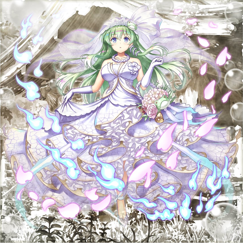 kochiya sanae (touhou and 1 more) drawn by rotte_(1109)
