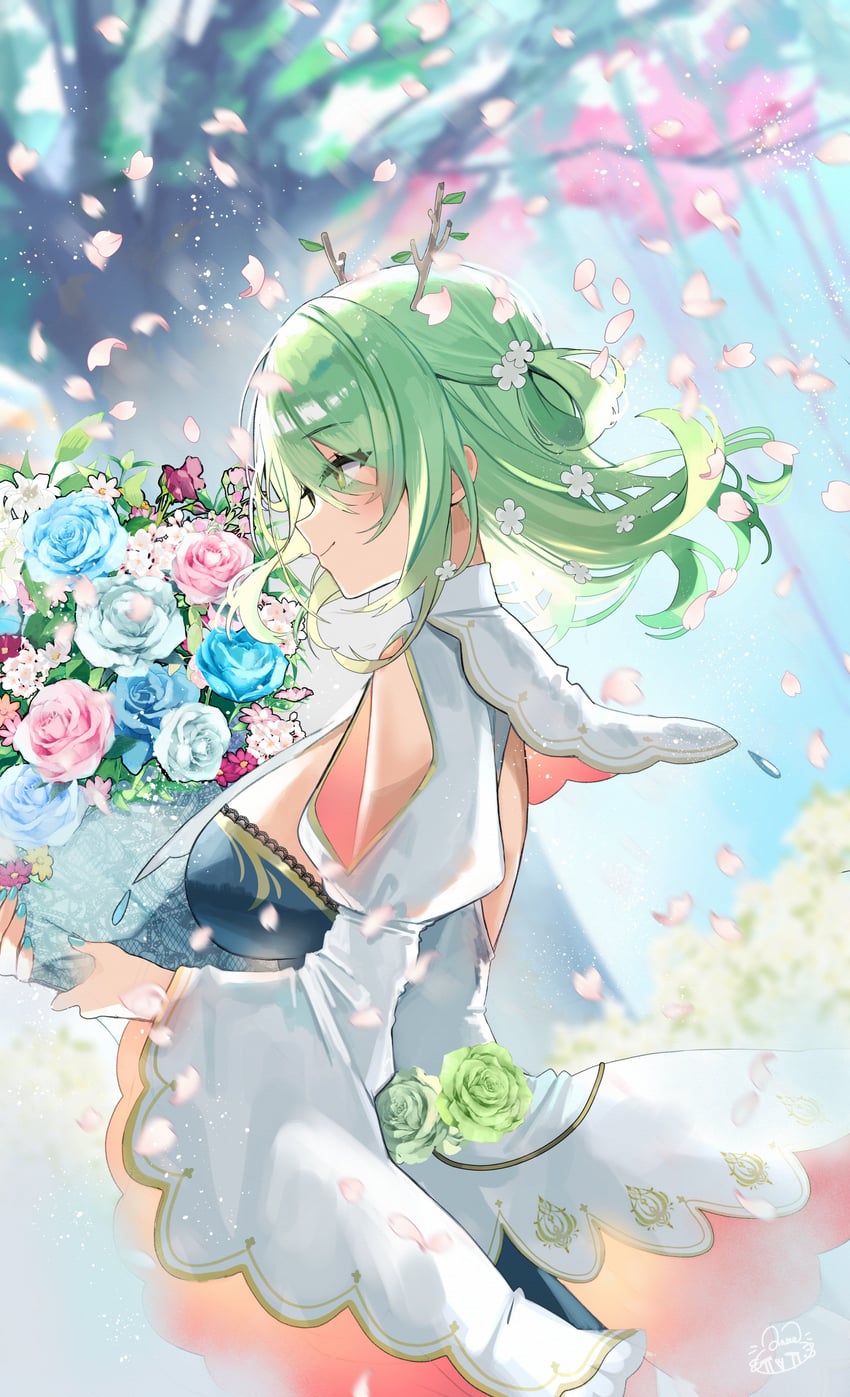 ceres fauna (hololive and 1 more) drawn by raora_panthera_(artist)