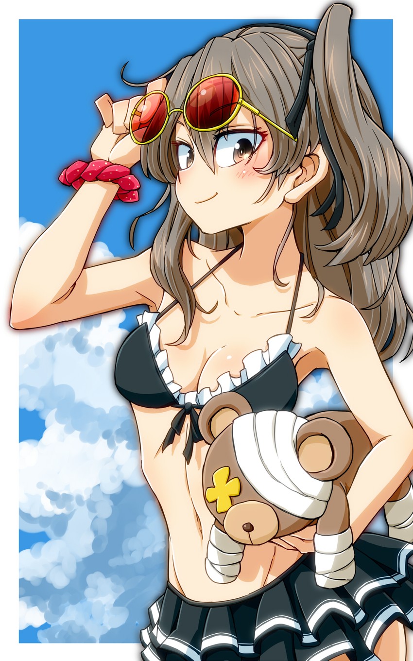 shimada arisu and boko (girls und panzer) drawn by aono3