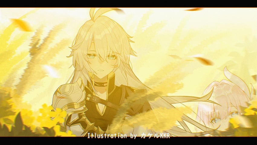 phainon and cyrene (honkai and 1 more) drawn by srpzk