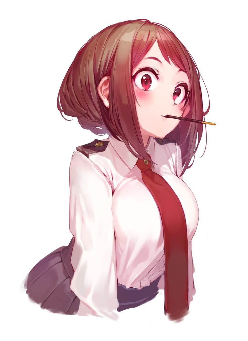 uraraka ochaco (boku no hero academia) drawn by ryota_(ry_o_ta)