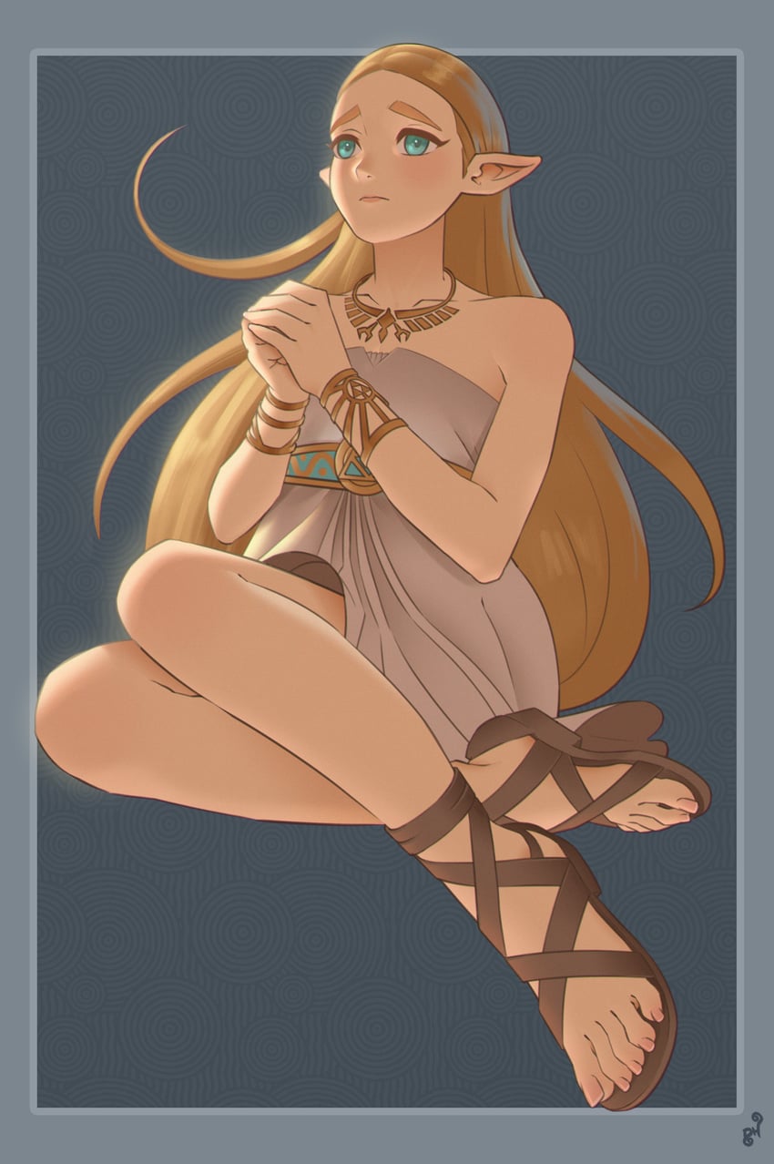 princess zelda (the legend of zelda and 1 more) drawn by mohoshadream
