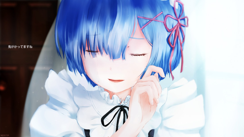rem (re:zero kara hajimeru isekai seikatsu) drawn by nekoya_(liu)