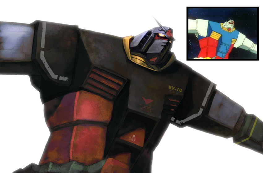 rx-78-2 gundam (gundam and 1 more) drawn by oono_tsutomu