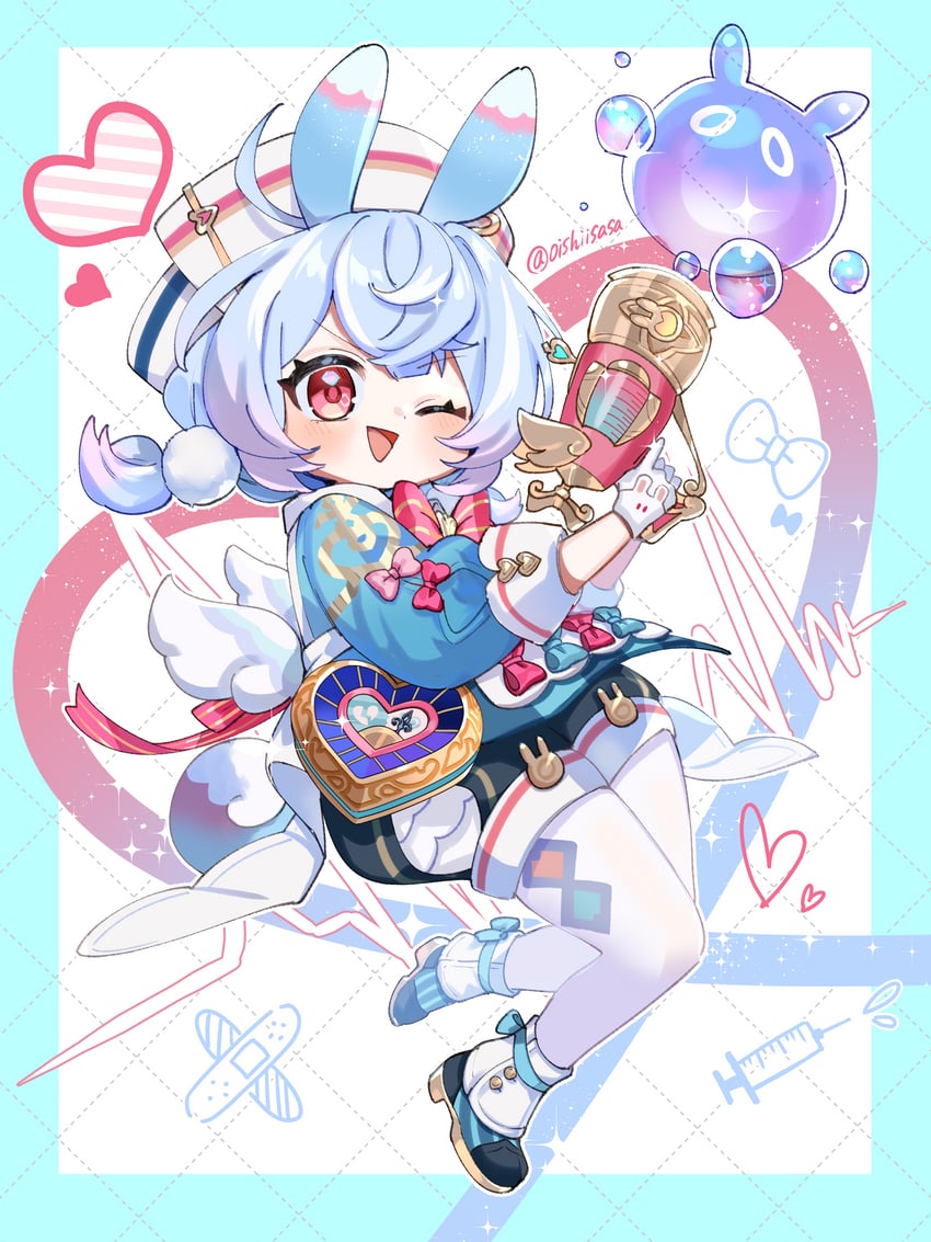sigewinne (genshin impact) drawn by oishii_sasa