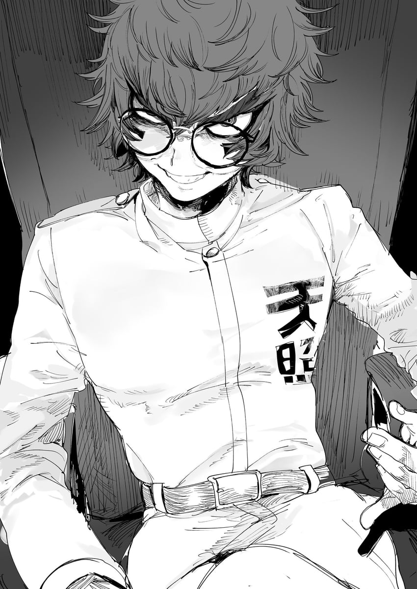 zilch alexander (master detective archives: rain code) drawn by na_6