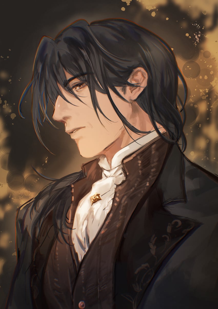 azik eggers (lord of the mysteries) drawn by akkking