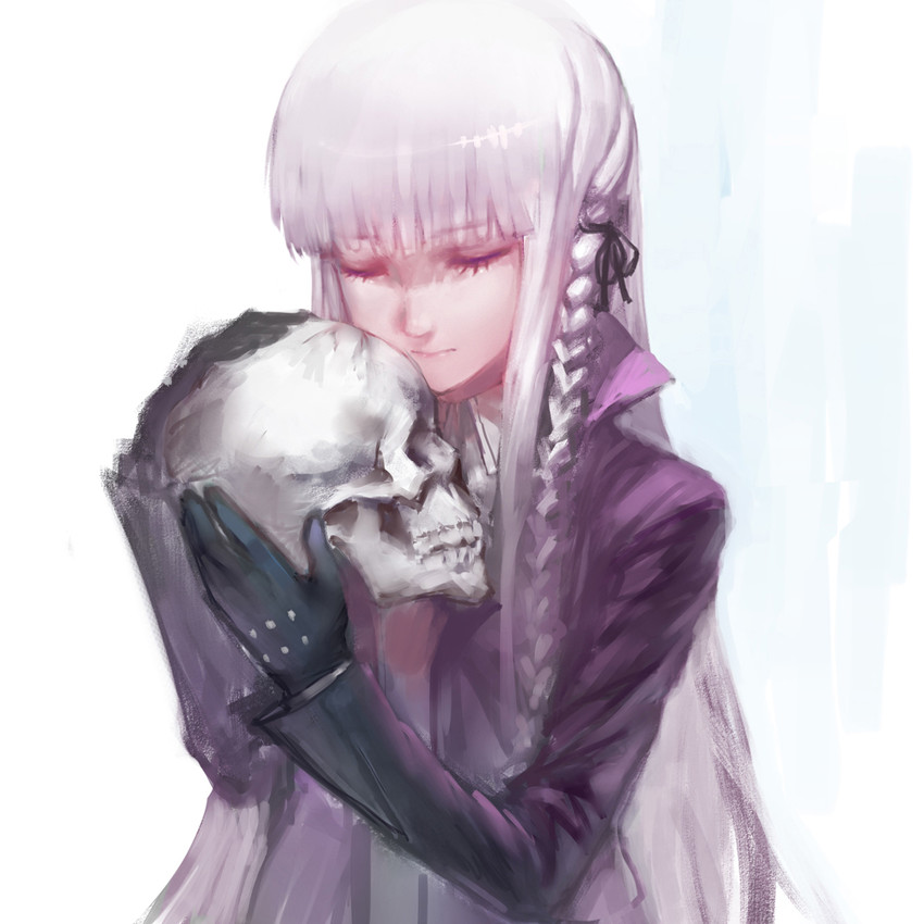 kirigiri kyoko (danganronpa and 1 more) drawn by charimei
